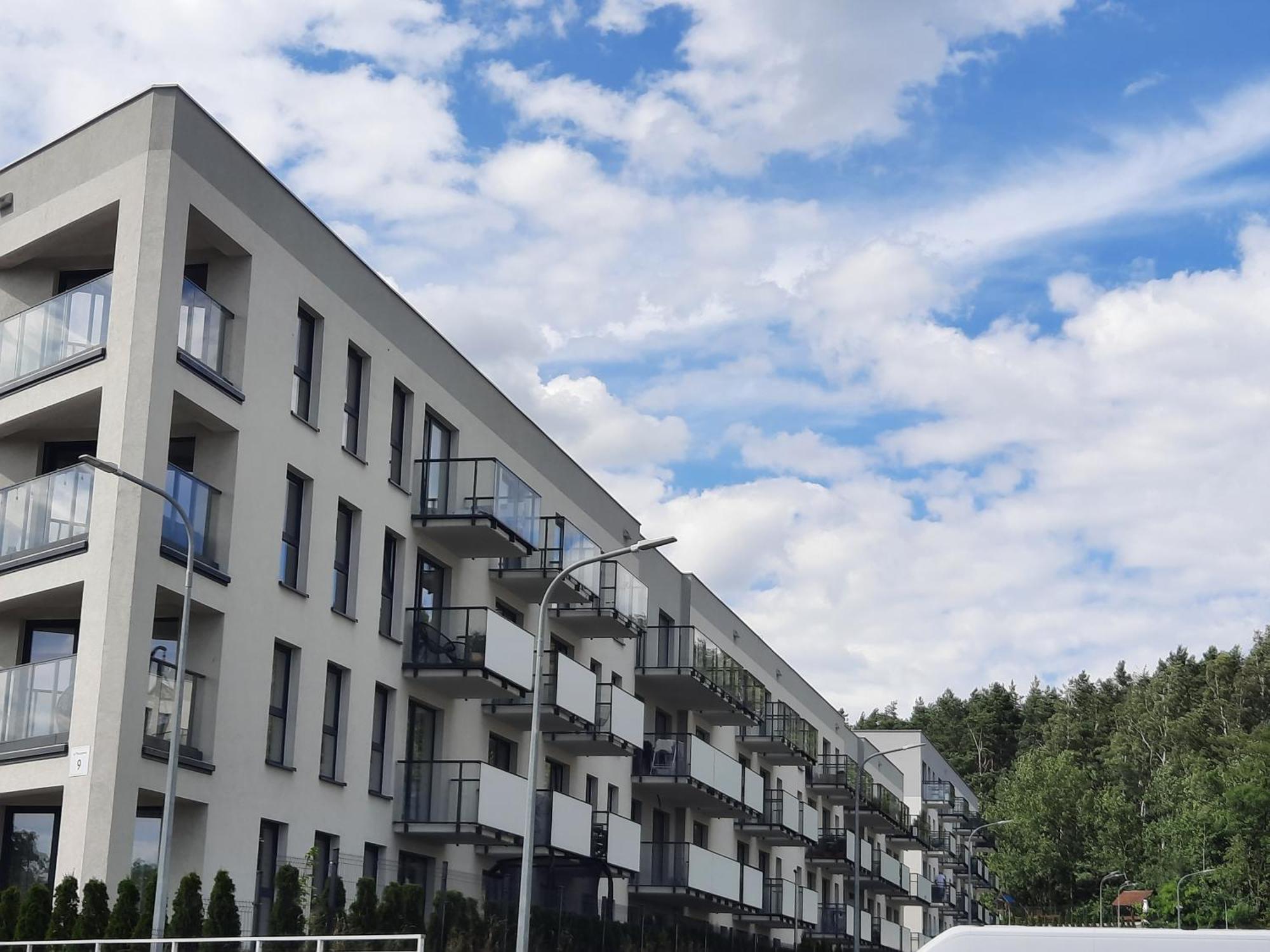 Apartament Nadmorskie Tarasy Lägenhet Gdynia Exteriör bild